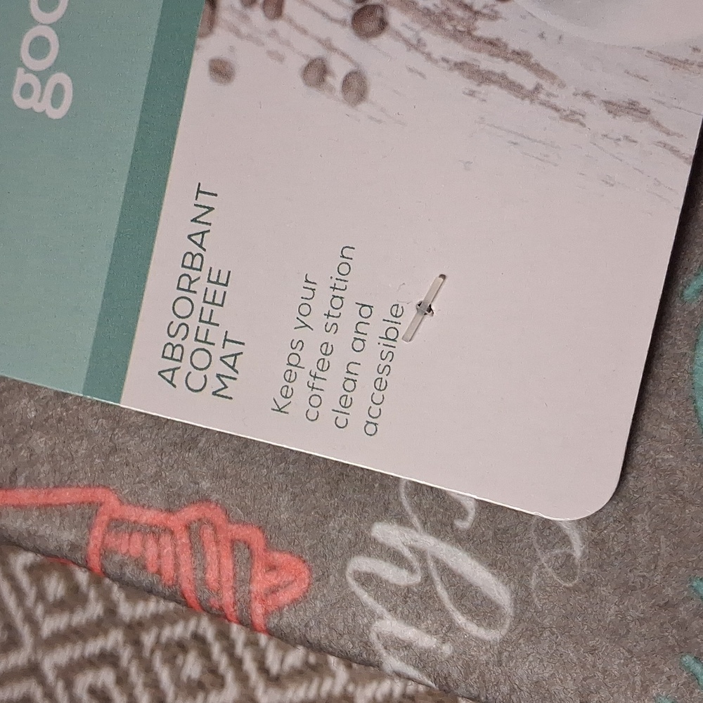 GoodCook Essentials Absorbent Coffee Mat - Picture 2 of 3